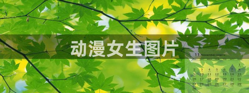 囧次元是哪个公司的：动漫女生图片